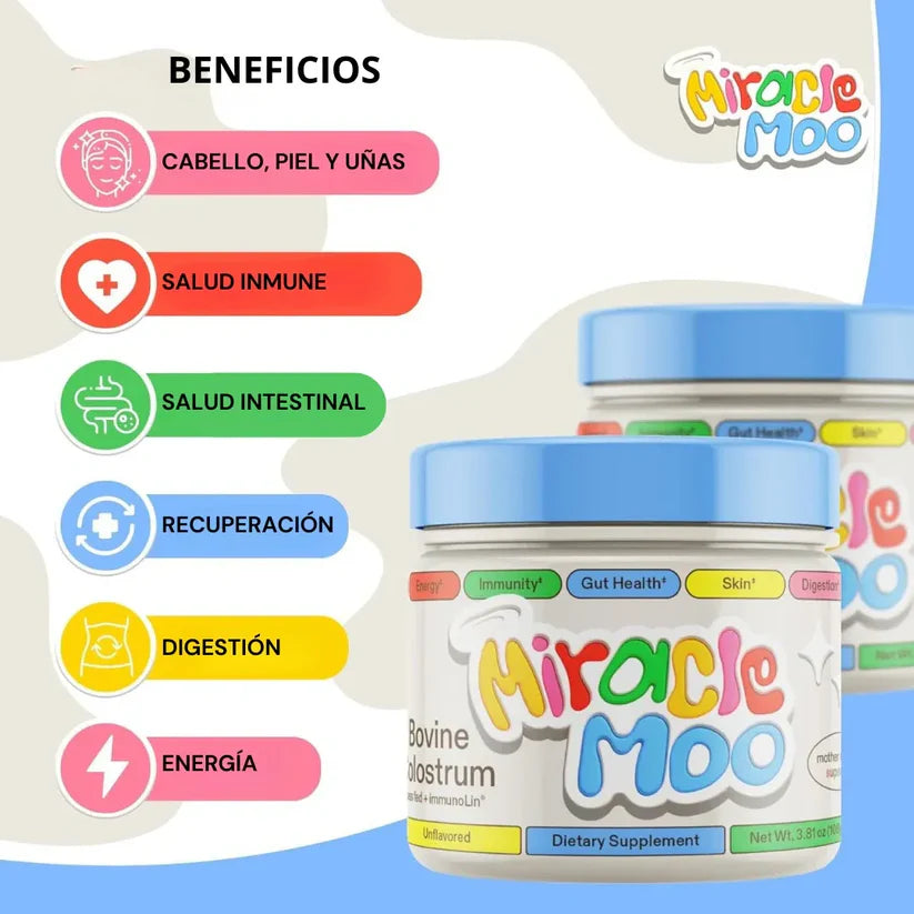 MIRACLE MOO®️ - CALOSTRO BOVINO PREMIM