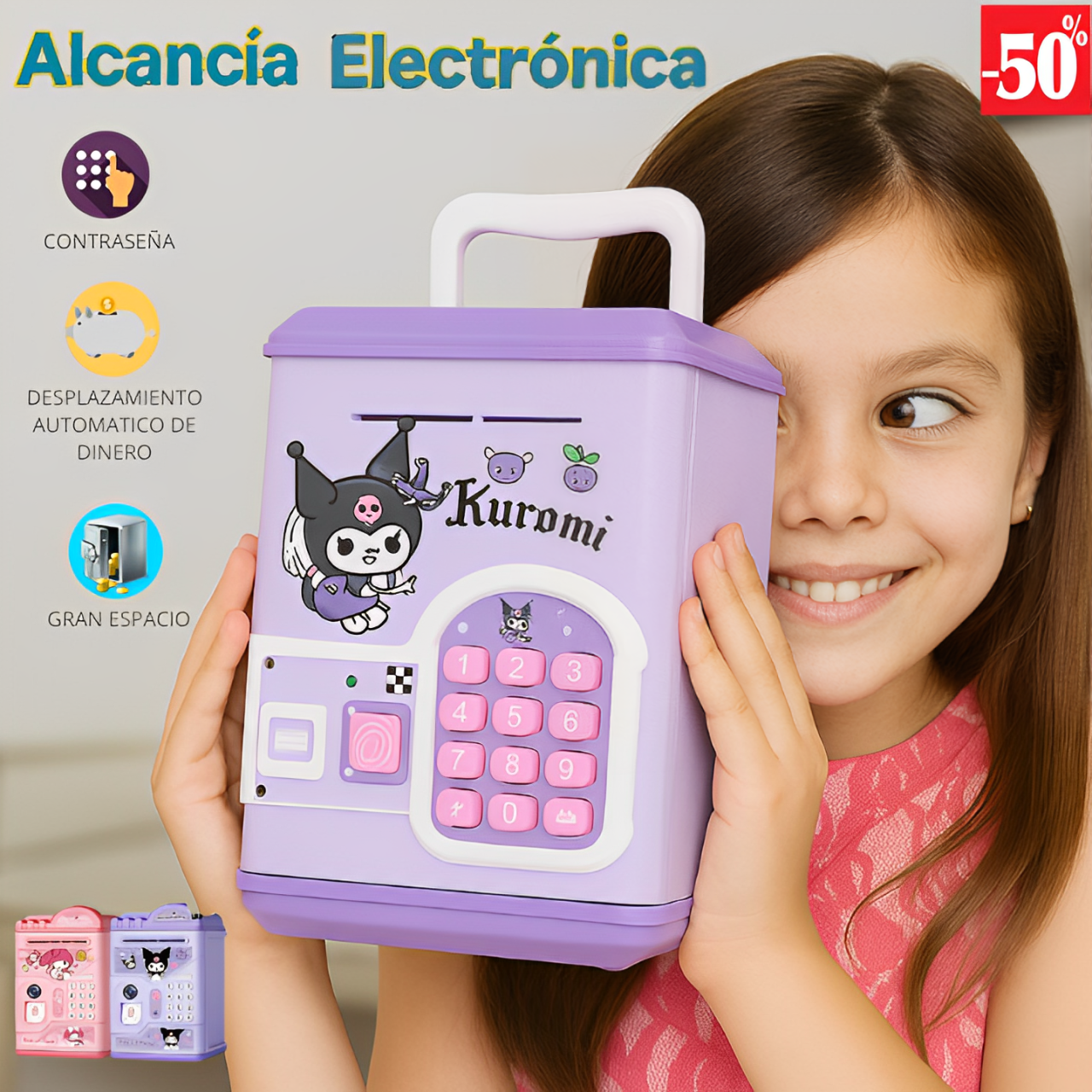 Alcancía Kuromi
