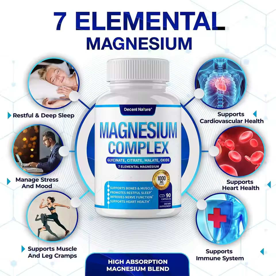 Magnesio complex™ Complejo de magnesio 8 en 1
