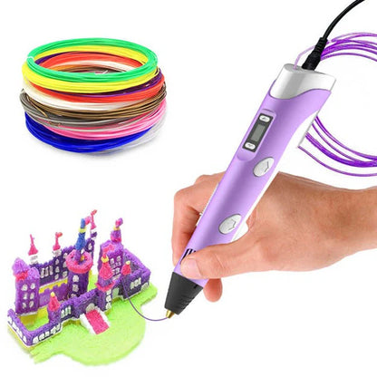 Lápiz Creativa 3D – ¡Dibuja, Crea y Construye en el Aire!
